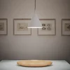 Lampada a sospensione Cono Large White di Carlo Guglielmi