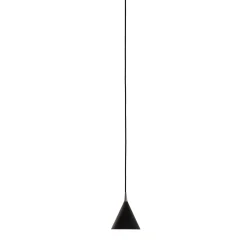 Lampada a sospensione Cono Small Black di Carlo Guglielmi