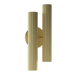 Lampada a sospensione doppia Lustrin Gold