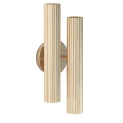 Lampada a sospensione doppia Lustrin Gold