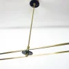 Lampada a sospensione Essential Stick in ottone satinato