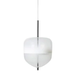 Lampada a sospensione Flow[T] S4 Off White di Nao Tamura