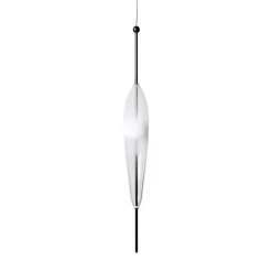 Lampada a sospensione Flow[T] S2 Off White di Nao Tamura