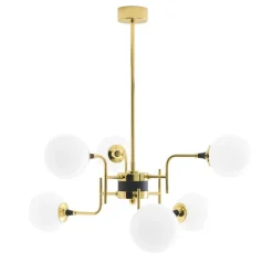 Lampada a sospensione Galassia a 6 lampadine
