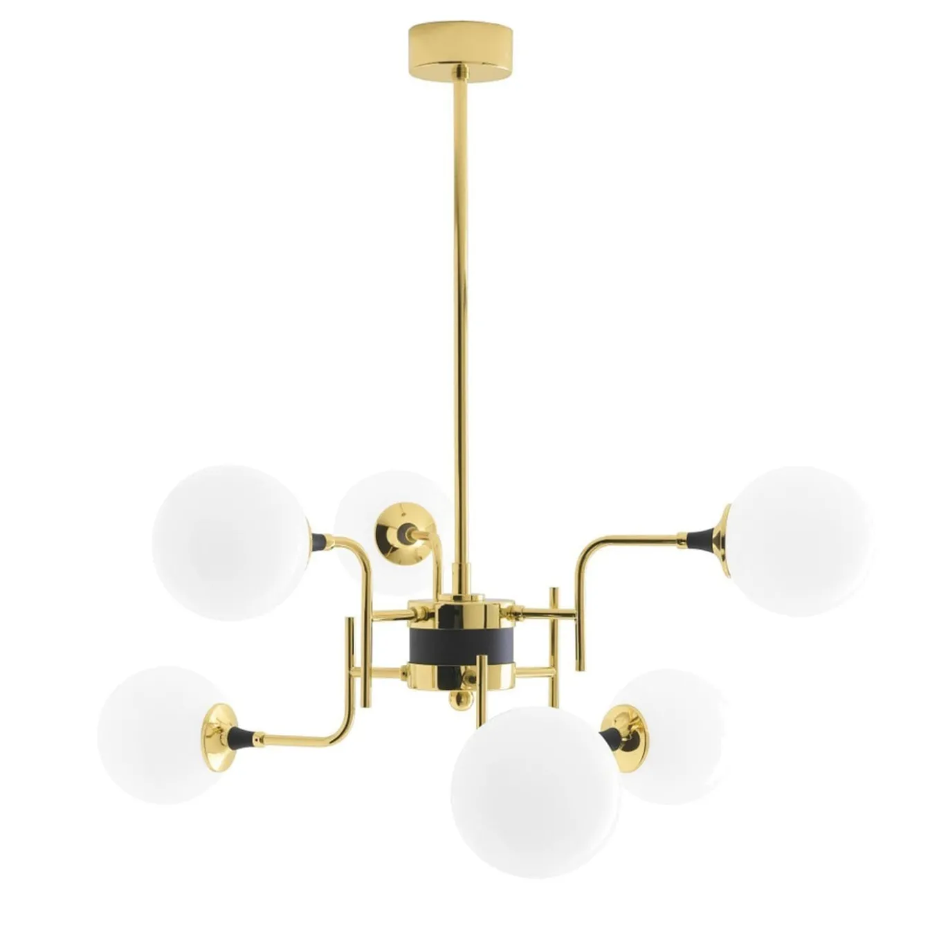 Lampada a sospensione Galassia a 6 lampadine