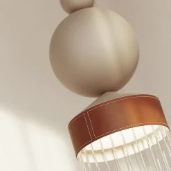 Lampada a sospensione geometrica Nappe XL3