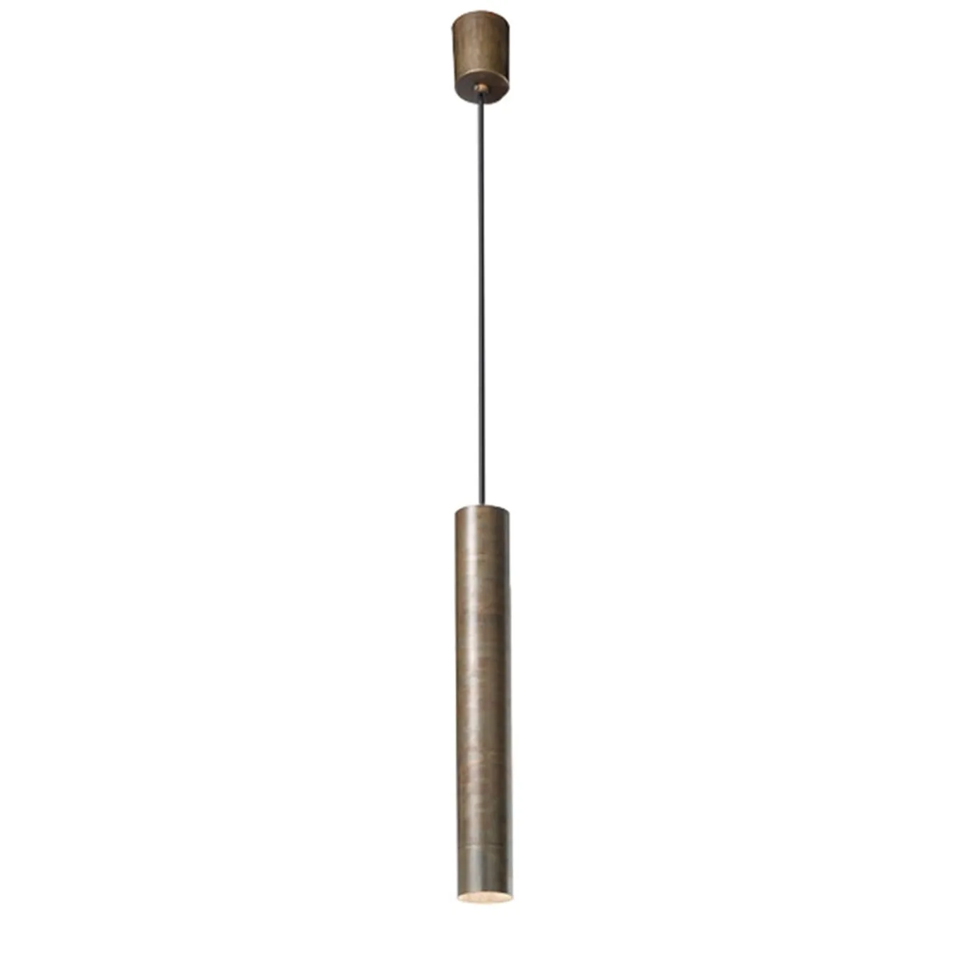 Lampada a sospensione Girasoli media in ottone