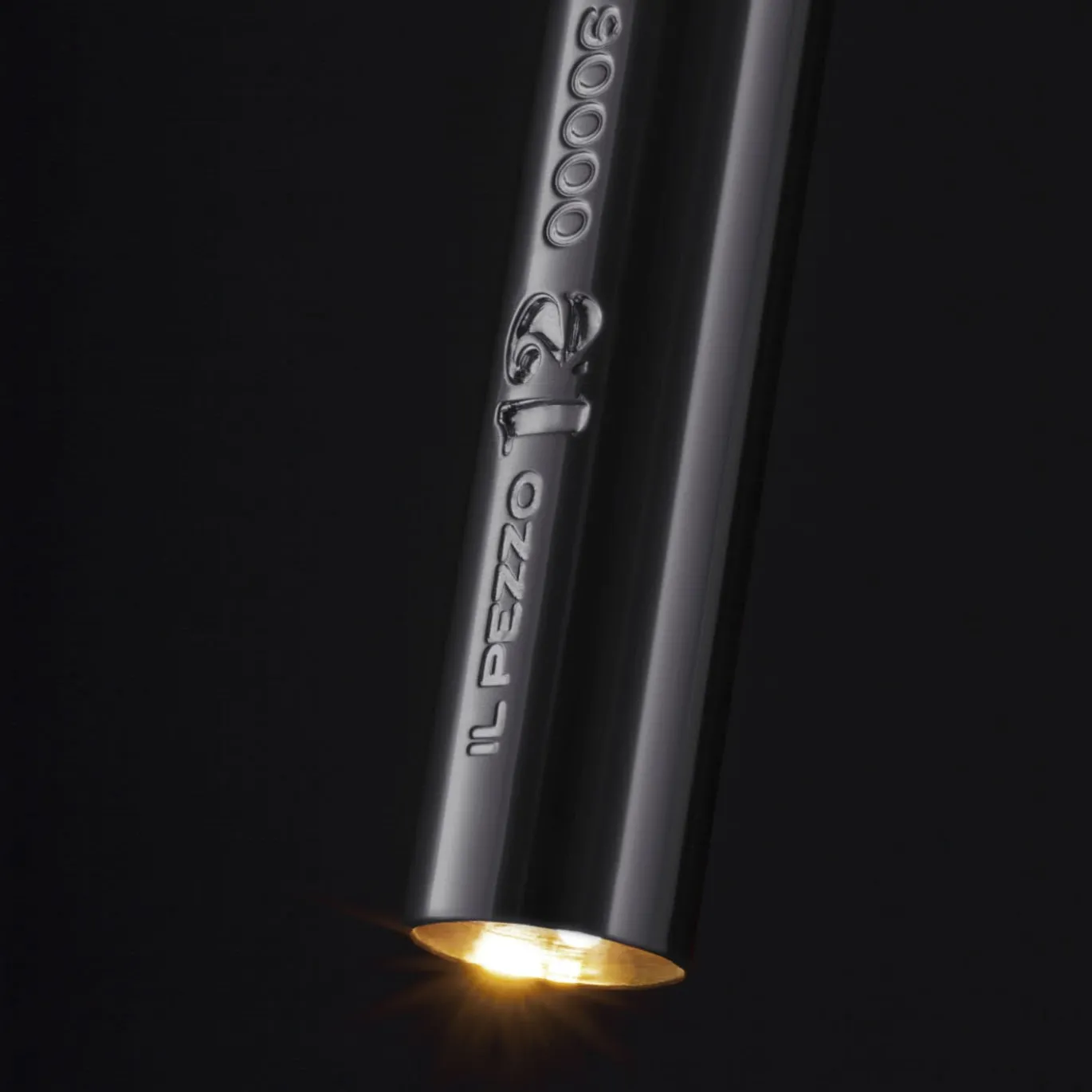 Lampada a sospensione Il Pezzo 12 Sospensione Nero-Oro