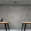 Lampada a sospensione in oro lucido 2Nights P6 di Davide Oppizzi