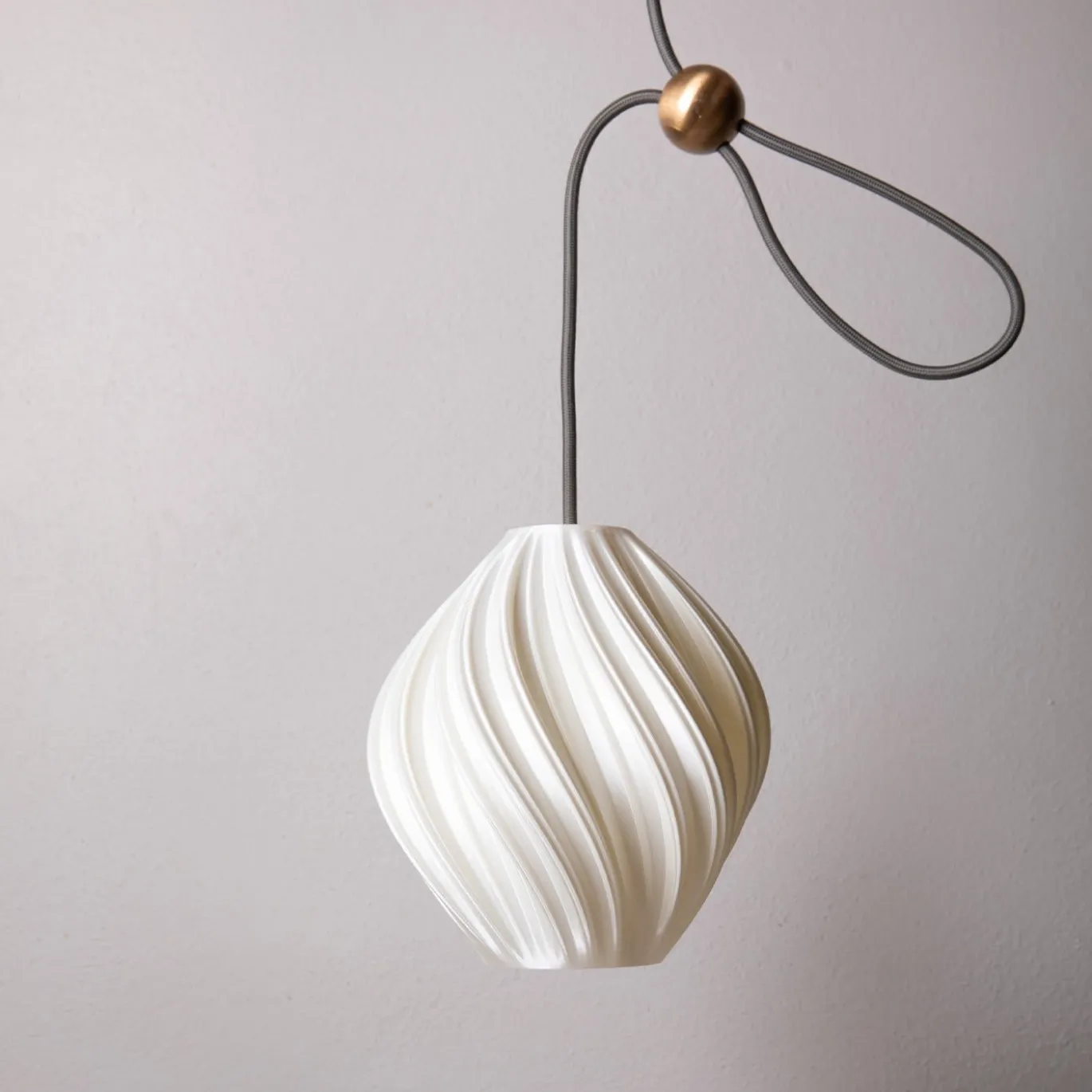 Lampada a sospensione Issey White