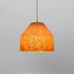 Lampada a sospensione LAAB Large con foglie di Ginkgo