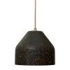 Lampada a sospensione LAAB Medium con foglie nere
