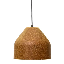 Lampada a sospensione LAAB Medium con Foglie di Ginkgo e Dettagli Neri