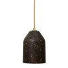 Lampada a Sospensione LAAB Small Nera e Oro