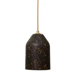 Lampada a Sospensione LAAB Small Nera e Oro