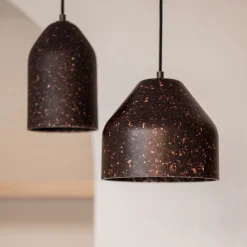 Lampada a sospensione LAAB Small con foglie nere