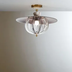 Lampada a Sospensione Lampara in Vetro Soffiato