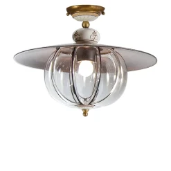 Lampada a Sospensione Lampara in Vetro Soffiato