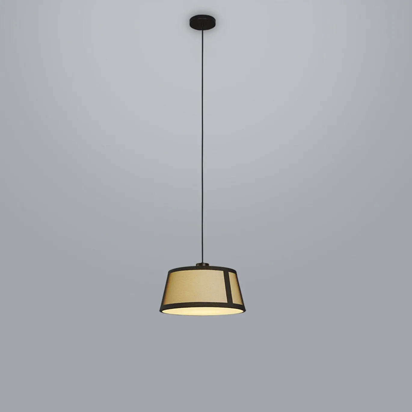 Lampada a Sospensione Lilly Beige Grande