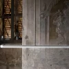 Lampada a sospensione lineare PPT02/A con struttura in ottone
