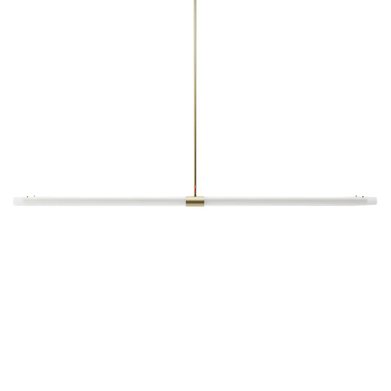 Lampada a sospensione lineare in ottone PPT02/B