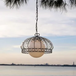 Lampada a sospensione Margherita
