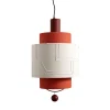Lampada a sospensione Materia Triple Gesso