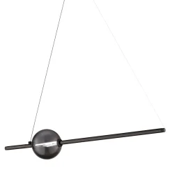 Lampada a sospensione Mikado Horizon nera