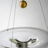 Lampada a Sospensione Momento MMT35 in Vetro di Nao Tamura