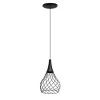 Lampada a sospensione Mongolfier P1 Nero
