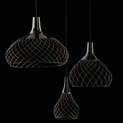 Lampada a sospensione Mongolfier P1 Nero