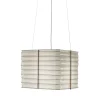 Lampada a Sospensione Nettuno in Vetro Bianco