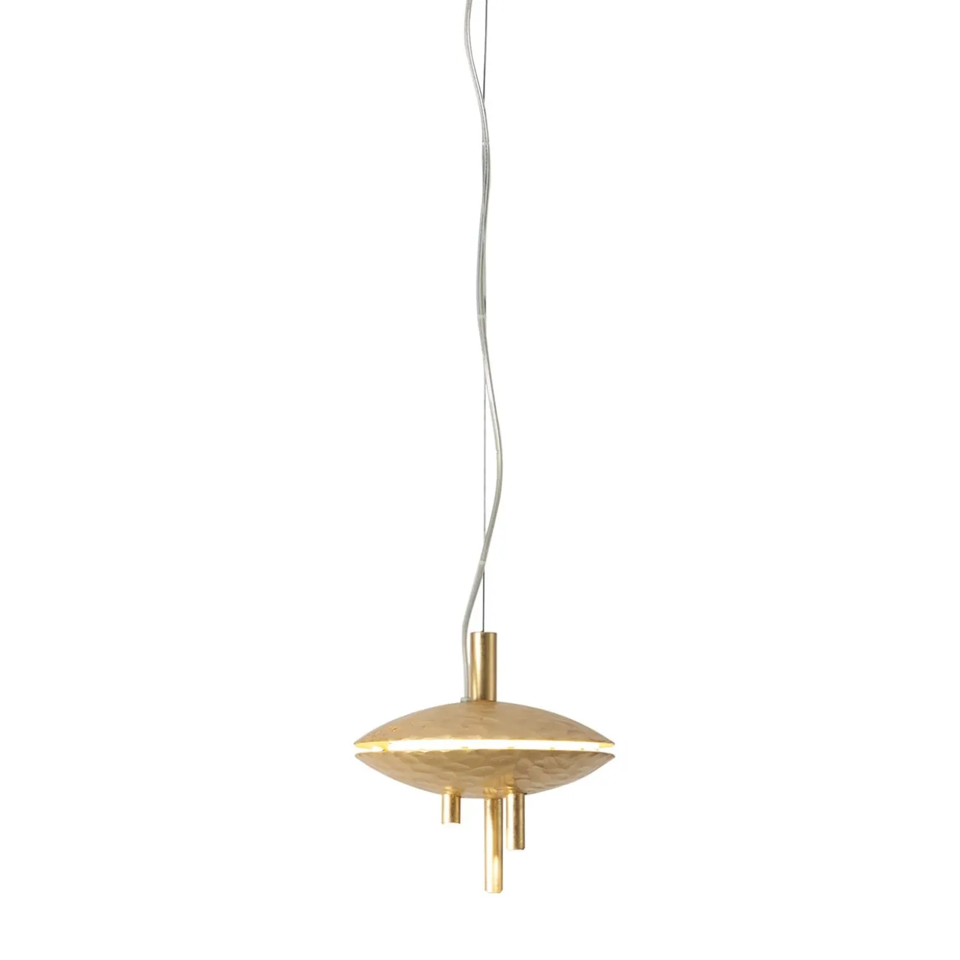 Lampada a sospensione Orbital Golden