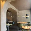 Lampada a sospensione Oriente Maxi Nera in metallo