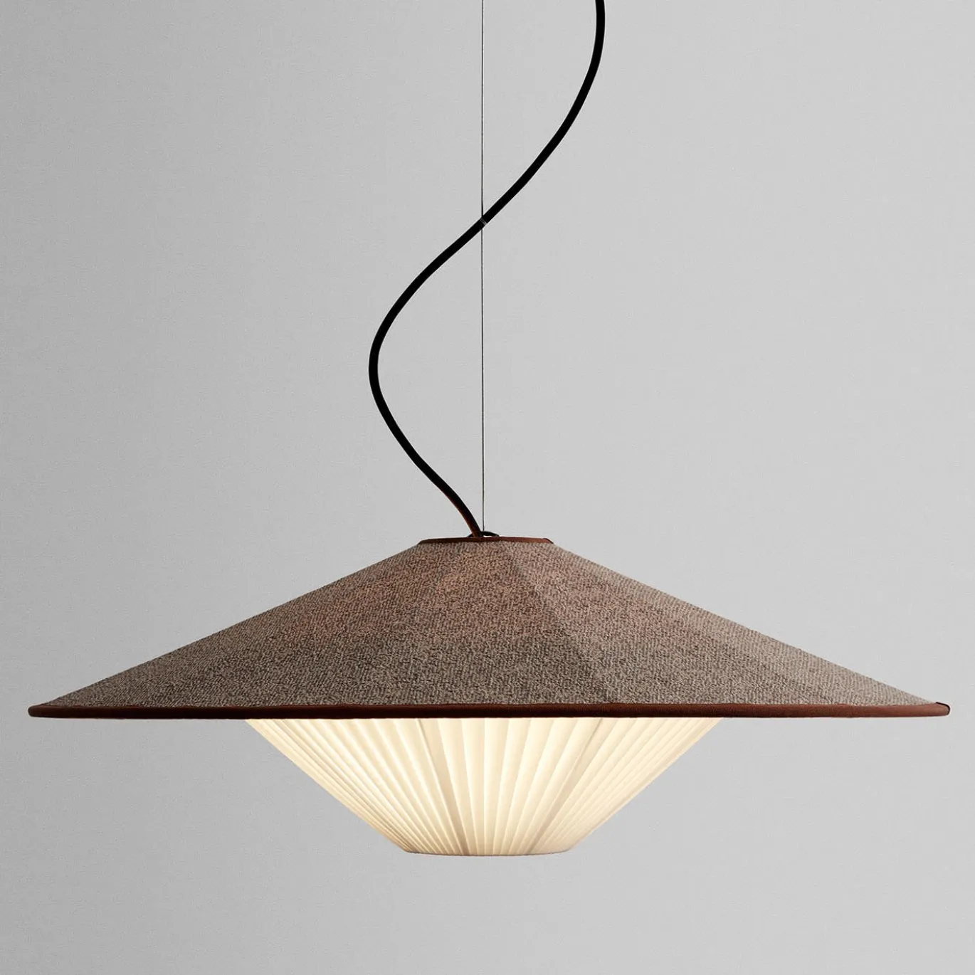 Lampada a sospensione Otto 70 Brown