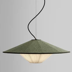 Lampada a sospensione Otto 70 verde
