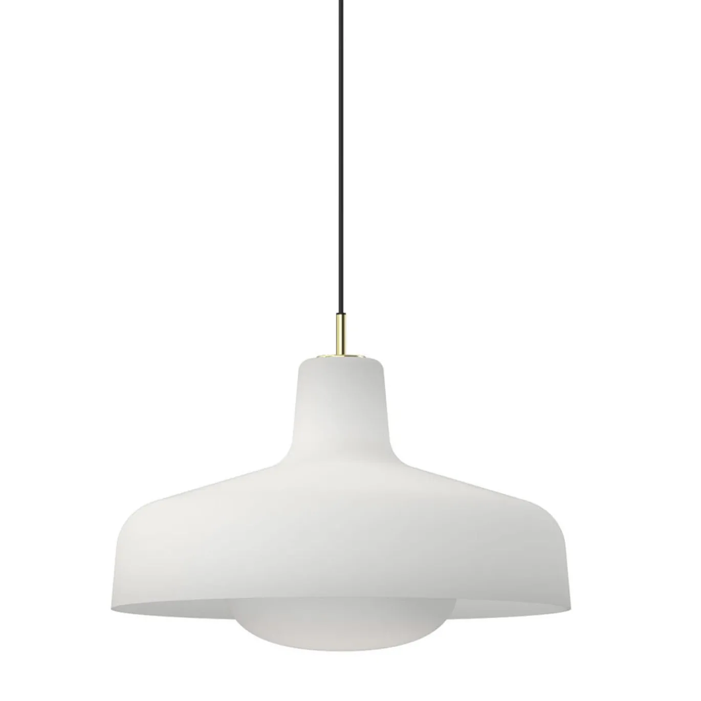 Lampada a sospensione Paolina White di Ignazio Gardella