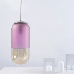 Lampada a sospensione Papalina Pink