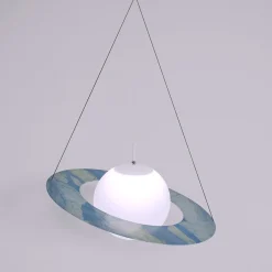 Lampada a Sospensione Planet Azul Macaubas di Sissy Daniele