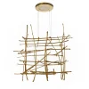 LAMPADA A SOSPENSIONE SCAFF IN FUSIONE DI OTTONE - FLAIR EDITION MADE BY NSL