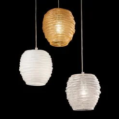 Lampada a sospensione Sidney White