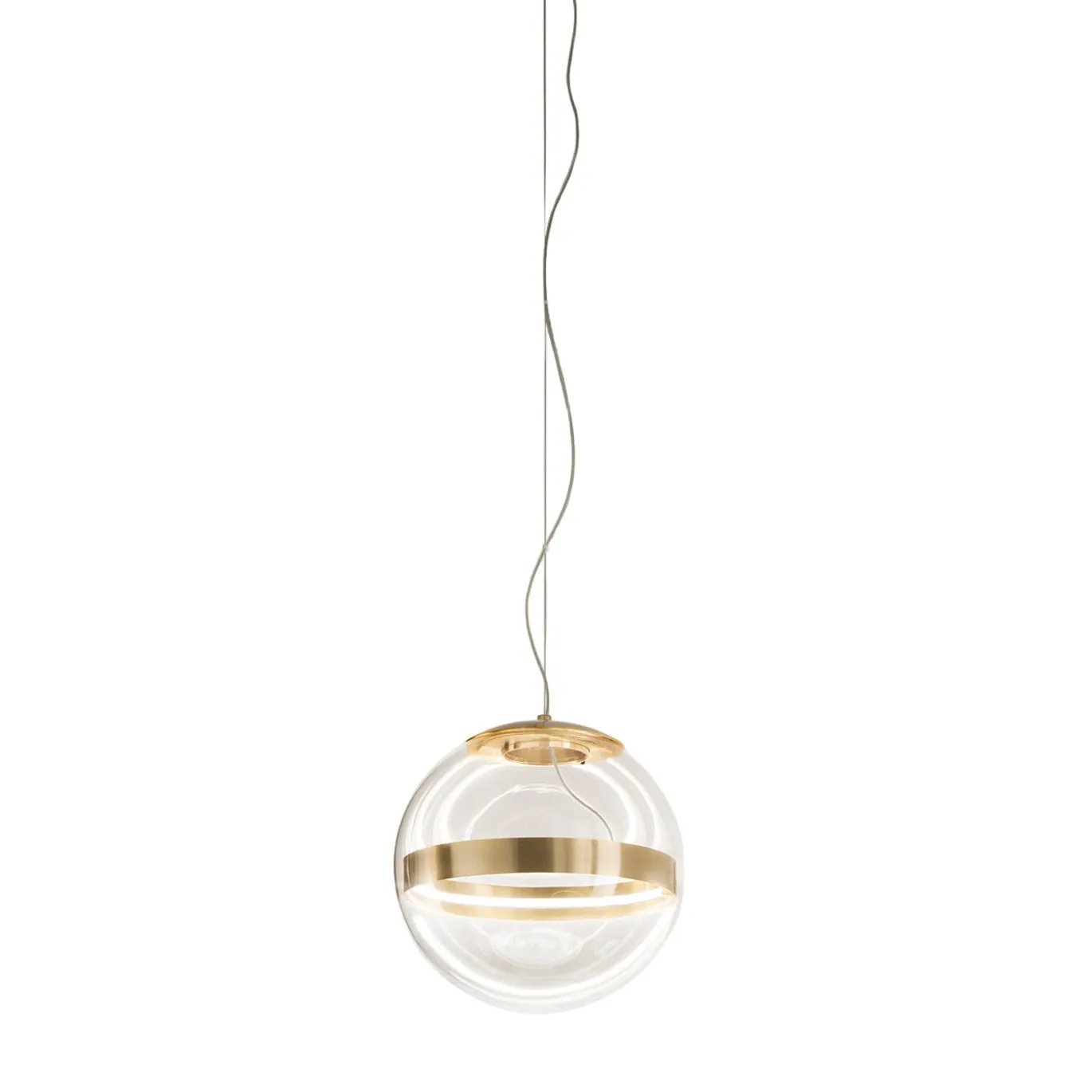 Lampada a Sospensione Sistema Sfera in Vetro #2