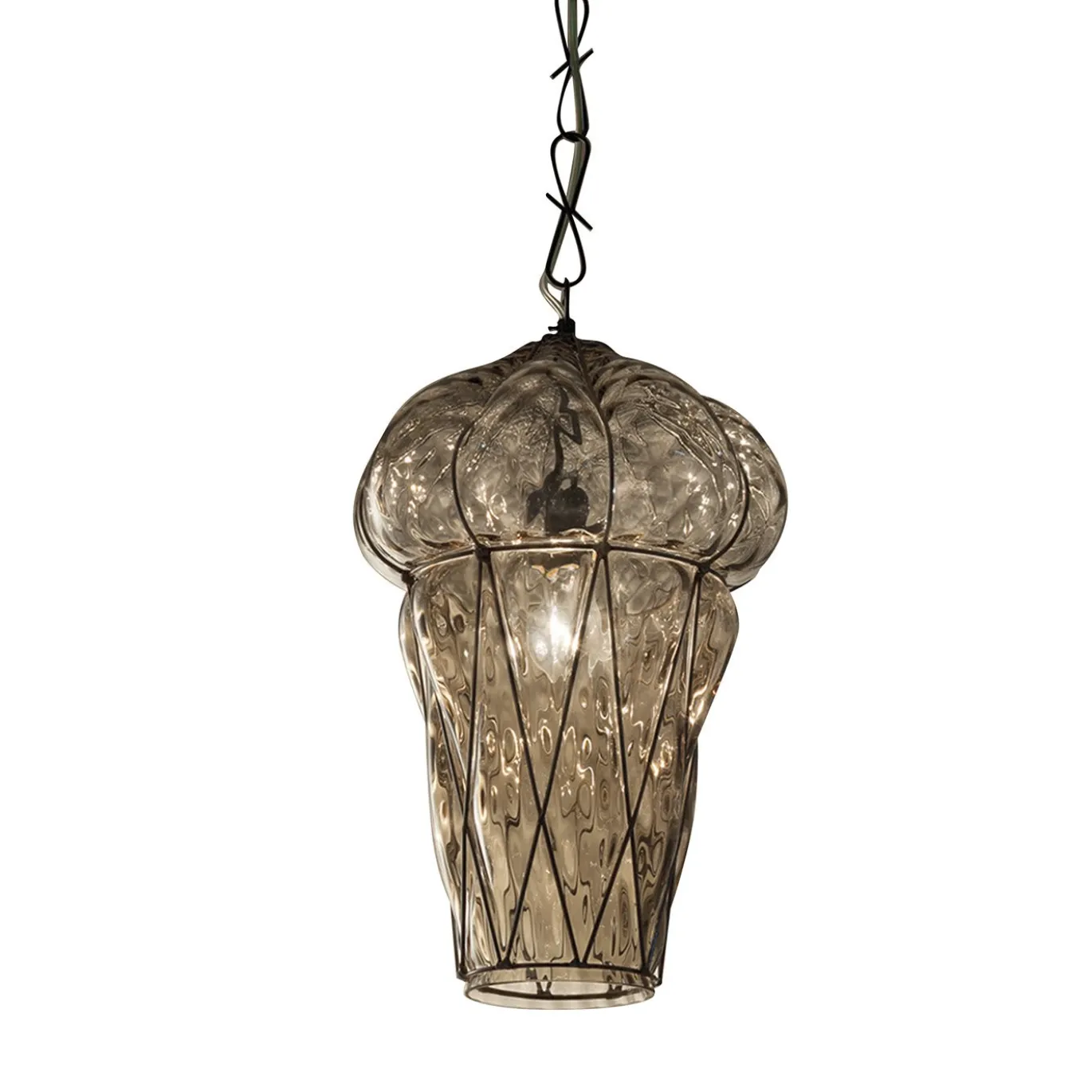 Lampada a sospensione Tiepolo Smoky