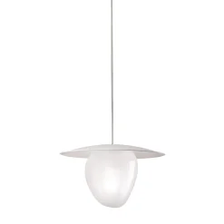 Lampada a sospensione trasparente Pebble #1