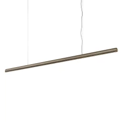 Lampada a sospensione Tratto in ottone brunito marrone