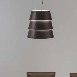 Lampada a sospensione Tulip Brown Fly