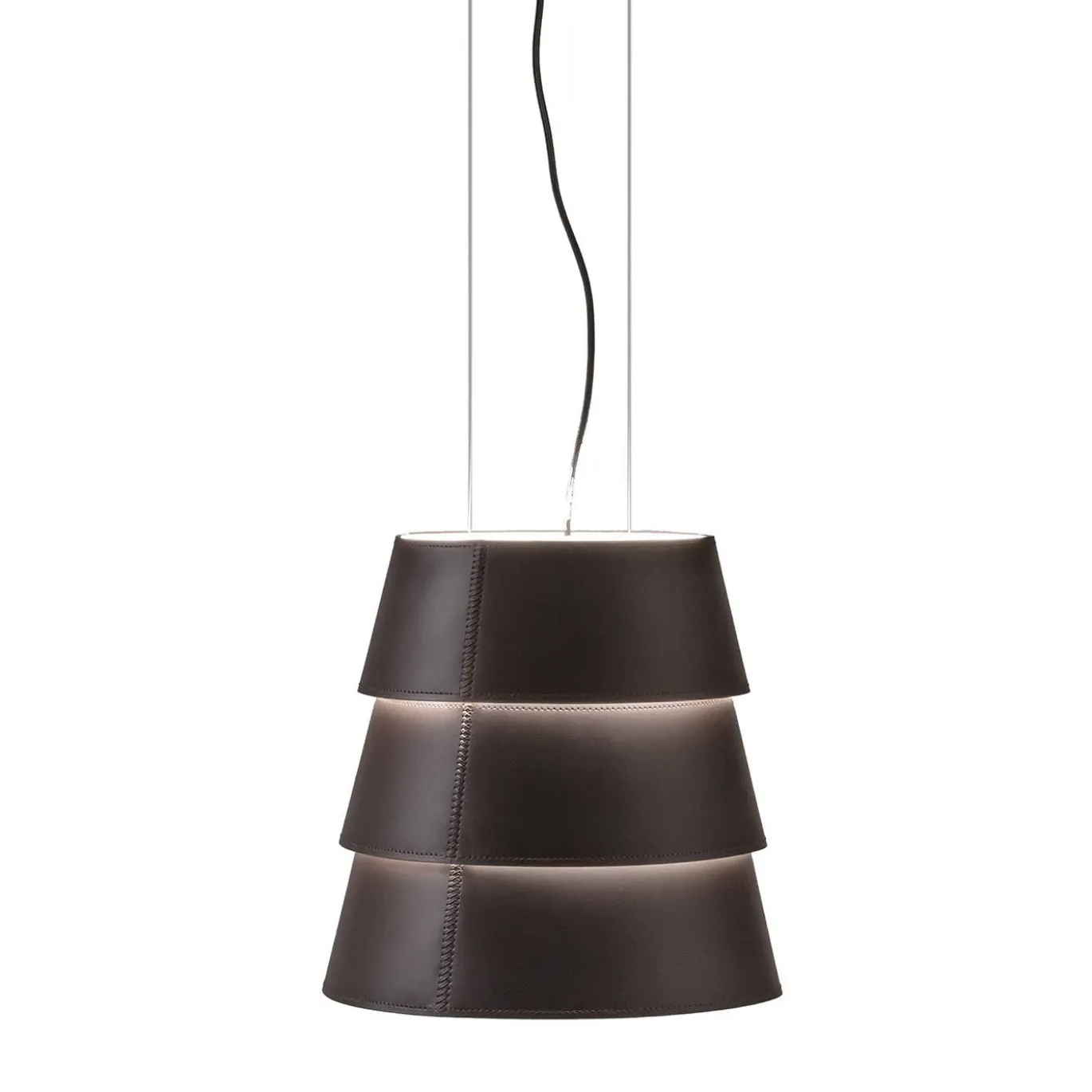 Lampada a sospensione Tulip Brown Fly