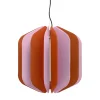 Lampada a sospensione Venus Arancione Rosa #3