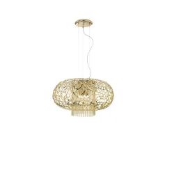 Lampada a sospensione Weave Gold