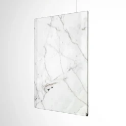 Lampada a sospensione Werner Sr. Calacatta/Bianco